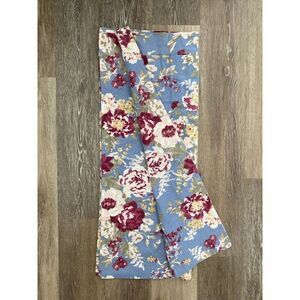 Set of 2 Queen Bed Pillow Shams 100% Cotton Garden Floral Design